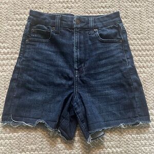 American Eagle Shorts, Curvy Super, Hi-Rise Shortie, Next Level Stretch, size 0